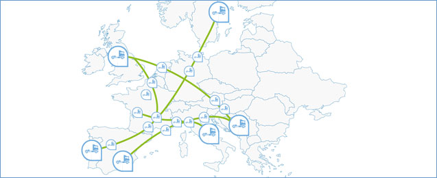 LNG Blue Corridors in Europa