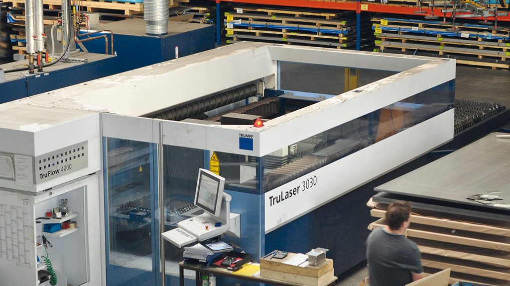 One of the laser cutting systems