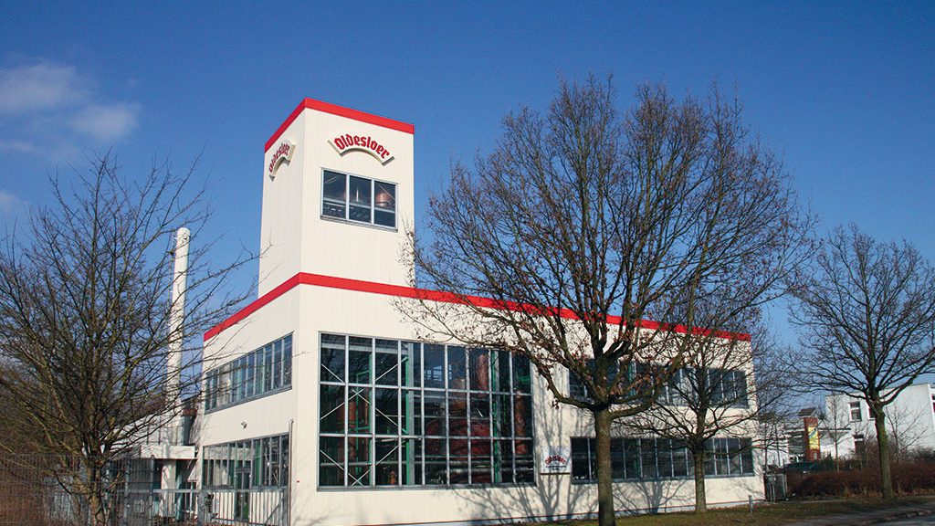 The main building of August Ernst, a landmark in Bad Oldesloe