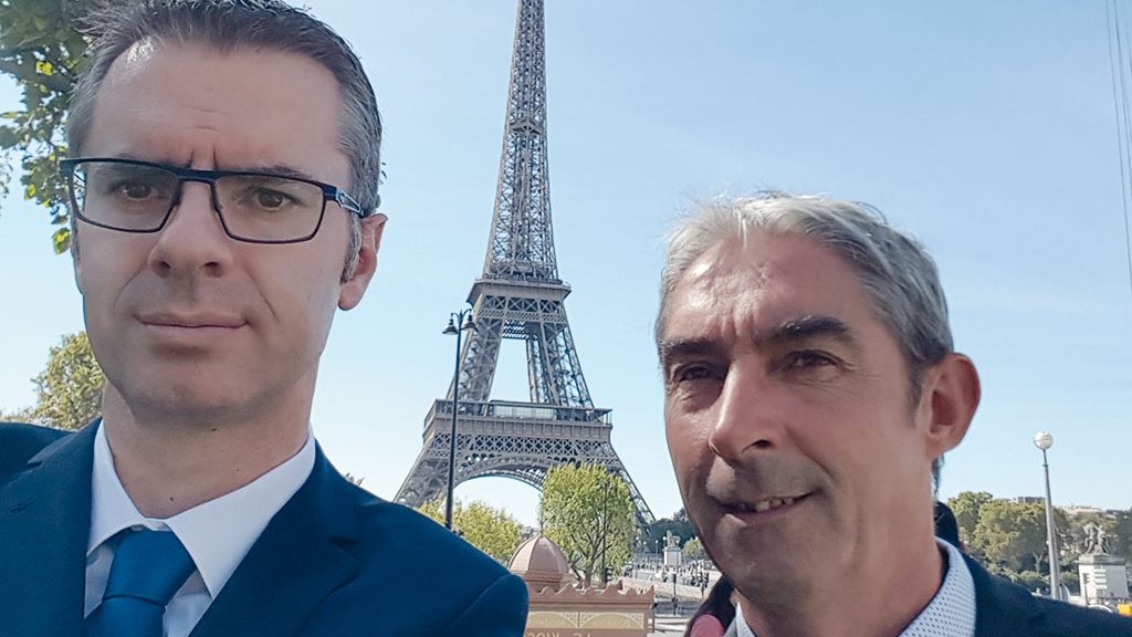 Für HEROSE in Frankreich aktiv: Régis Dorner und Philippe Fusillier