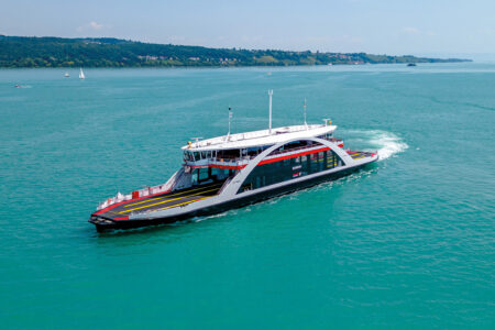 The Richmond - Europe's first inland ferry with pure gas propulsion